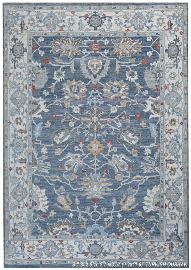 9x12 Turkish oushak rug